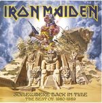 Iron Maiden &ndash; Somewhere Back In Time (The Best Of: 1980-1989) cover art