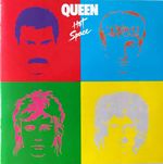 Queen &ndash; Hot Space cover art